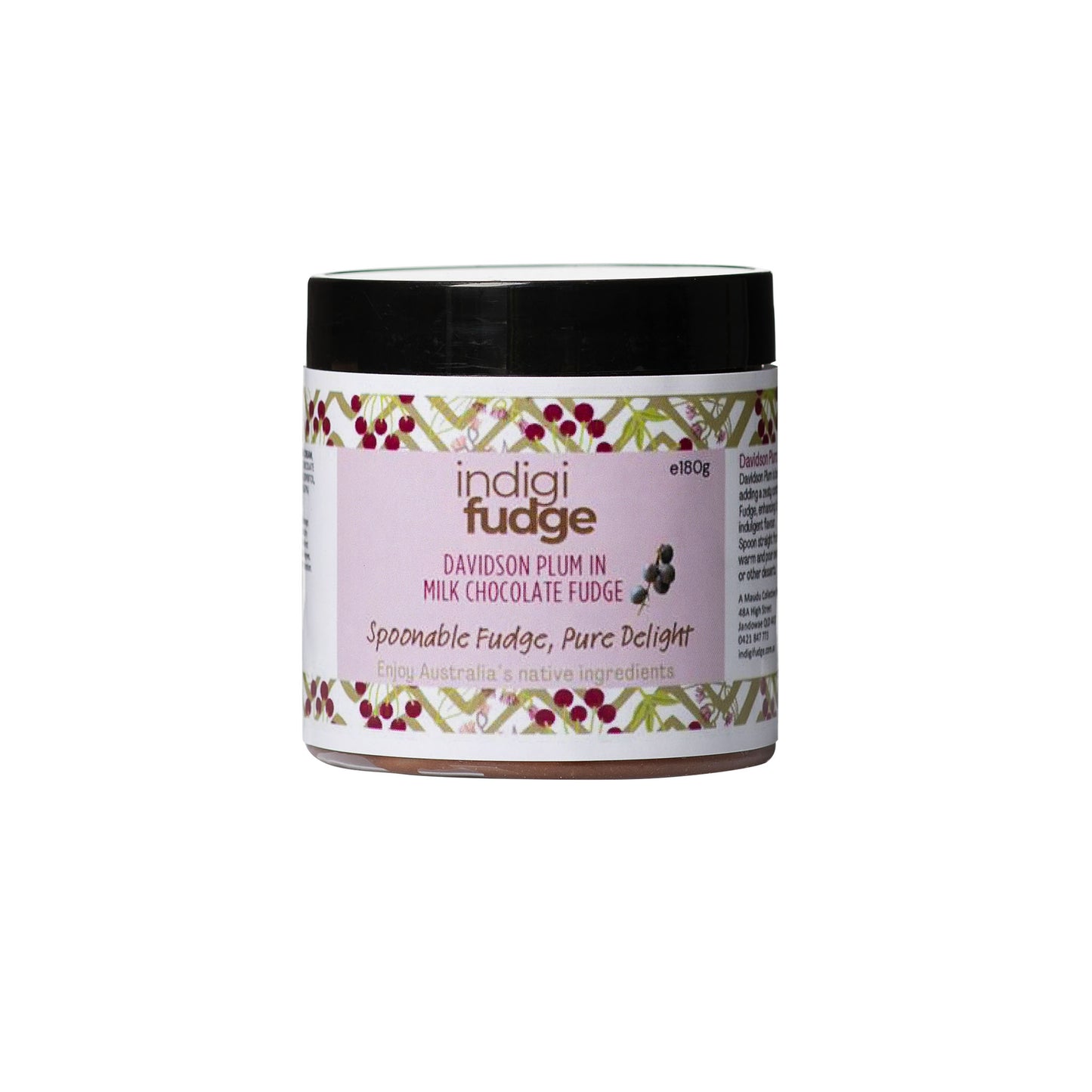 Davidson Plum in Milk Chocolate Fudge