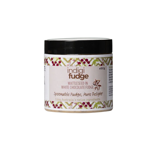 Wattleseed in Milk Chocolate Fudge