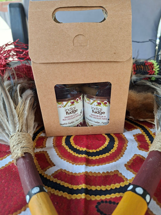 2 pkt 120g Fudge in a Jar in a gift pack